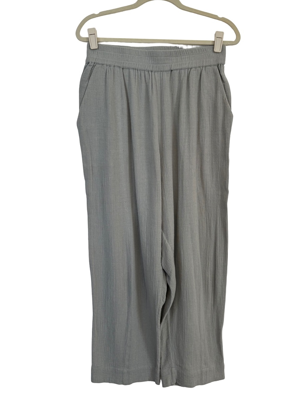 Apiece Apart Organic Cotton Gauze Sage Green Harem Pants Size Medium